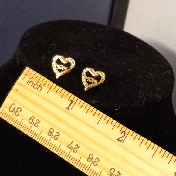 Necklace Set Mom and Heart Pendant Woman Gold Layered/Oro Laminado - Picture 5 of 12